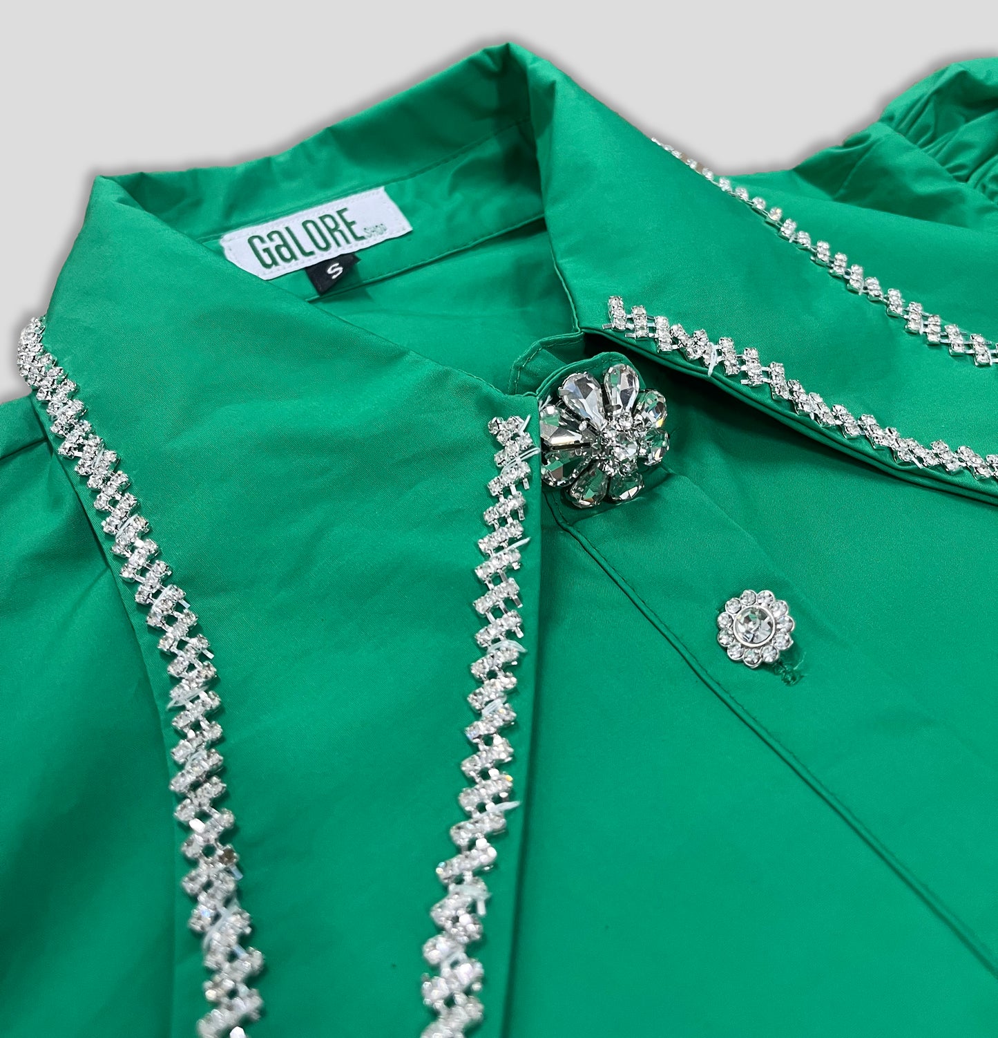 Kelly Green Blouse